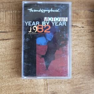 Vtg 1995 Motown Year by Year 1982 Cassette Tape The Sound of Young America